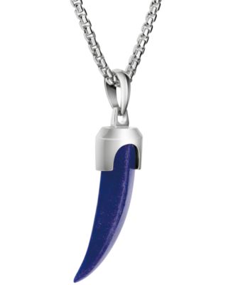 Men's Sterling Silver Pendant Necklace