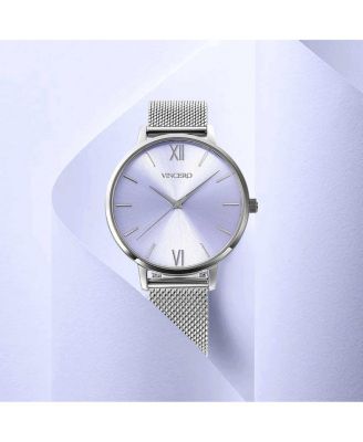 Women's Eros Limited Watch – Mesh Steel & Mineral Crystal