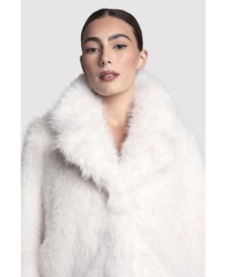 Women's Occasion Short Faux Fur Coat