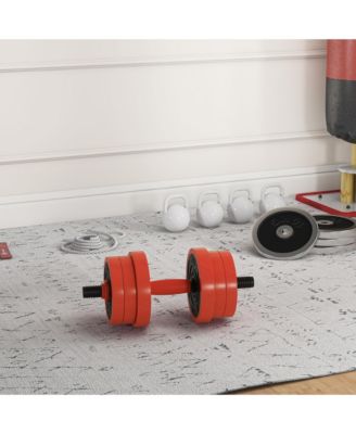66LBS Dumbbells Set Used as Barbell, Kettlebell, Push up Sd