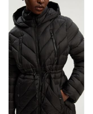 Women's Lightweight Knee Length Packable Coat