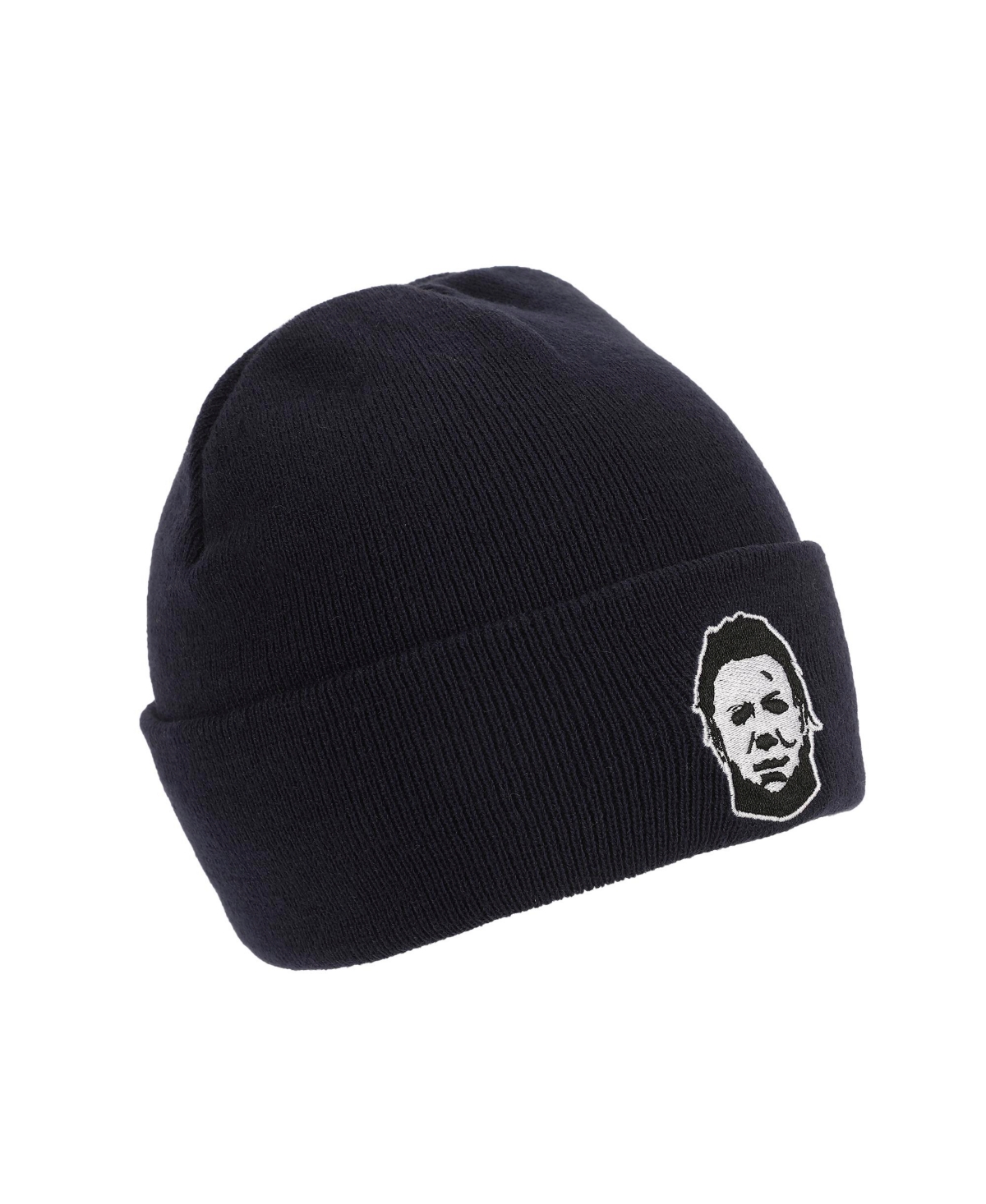 Halloween Men's John Carpenter s Michael Myers Navy Cuff Beanie.