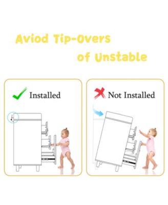 Diaper table with three drawers, baby changing station with multiple storage compartments