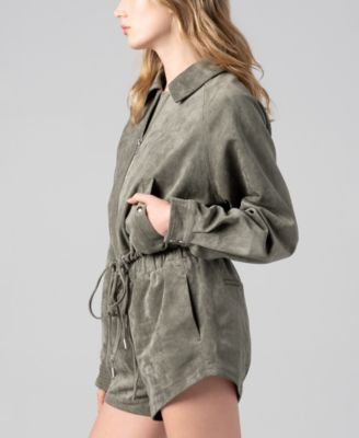 Women's Front Zip Collared Jacket