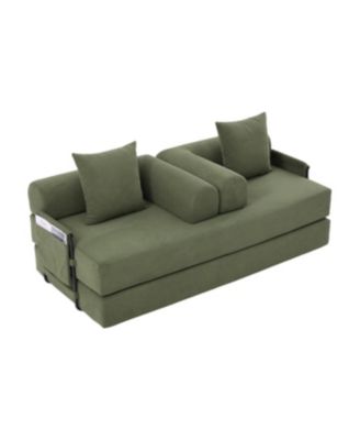 Streamdale Foldable & Compressible Sofa with Metal Frame for Small Spaces