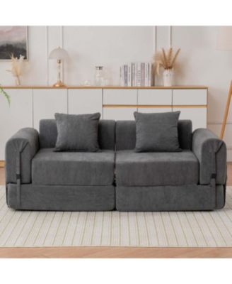 Free combination sofa, reclining, ultra-comfortable double modular sofa