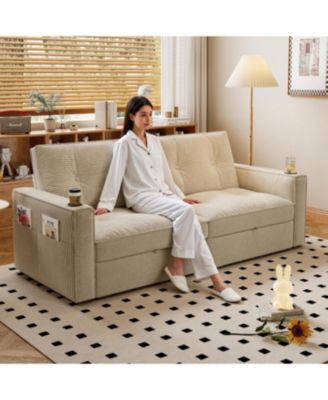 Multi-Functional Convertible Sofa Bed 2-in-1 (for Sitting & Sleeping