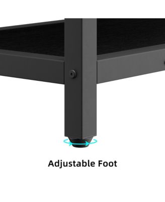 Farmhouse Hall Tree with Coat Rack, Shoe Storage Bench & 8 Hooks