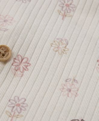 Baby Girls' Bodysuit, Cardigan Jacket, and Pants, 3-Piece Set