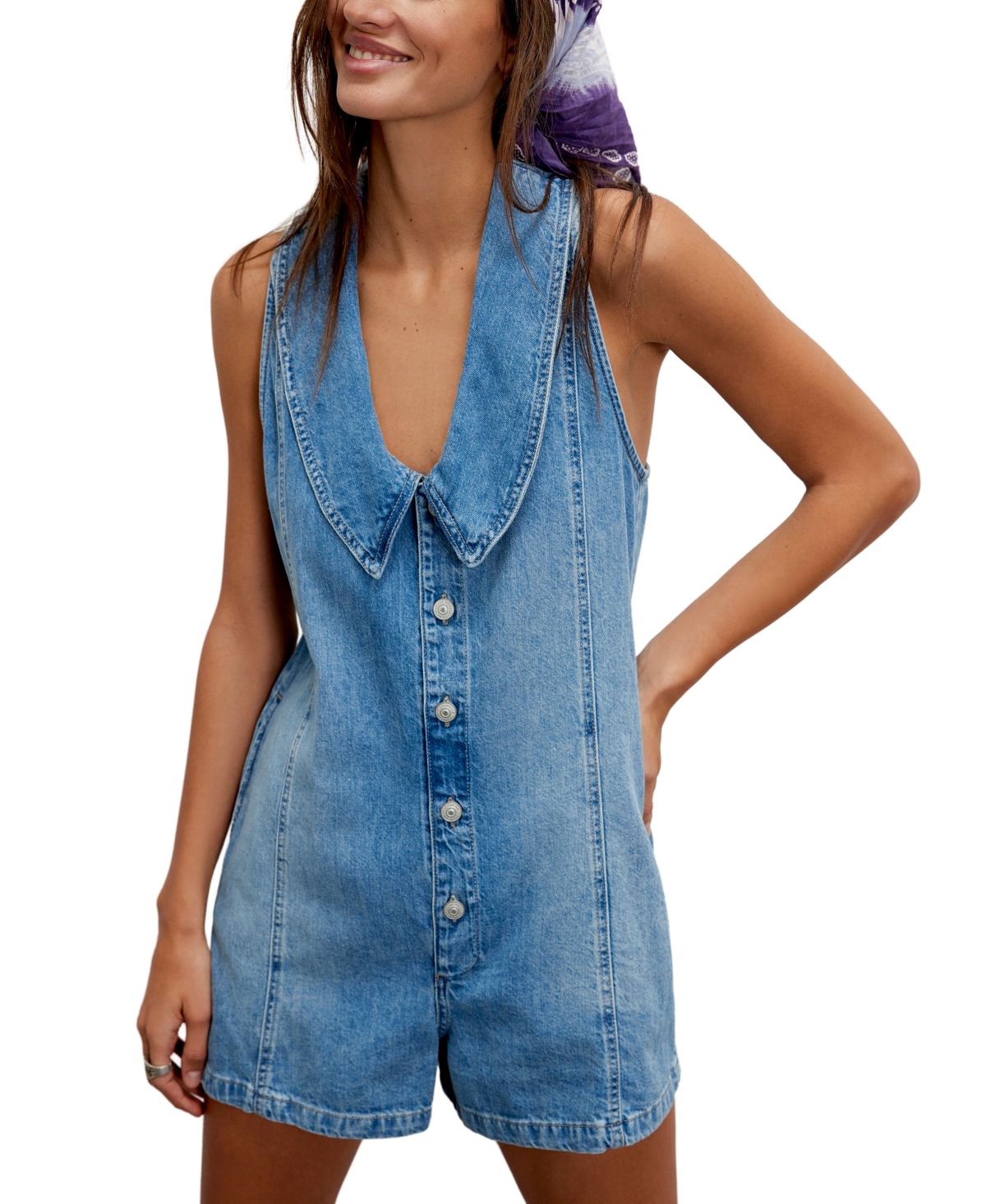Free People Women's Dover Sleeveless Playsuit