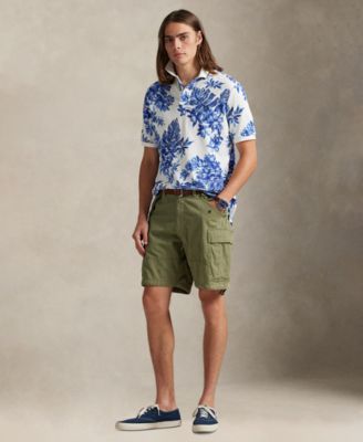 Men's Short-Sleeve Animated Mesh Classic Polo Shirt