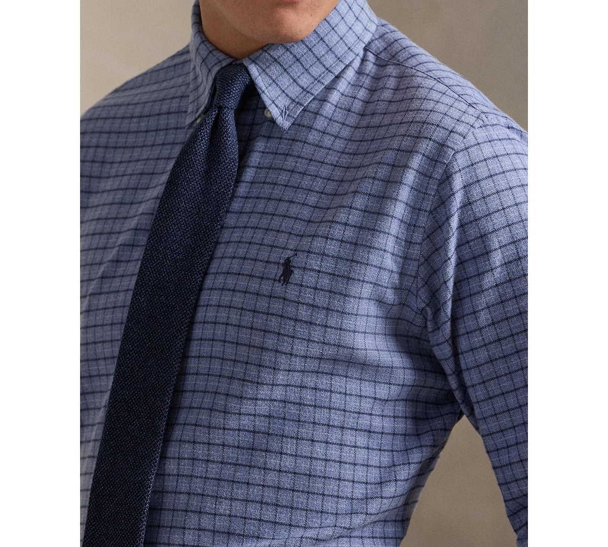 Polo Ralph Lauren Men's Classic-Fit Long-Sleeve Checked Shirt