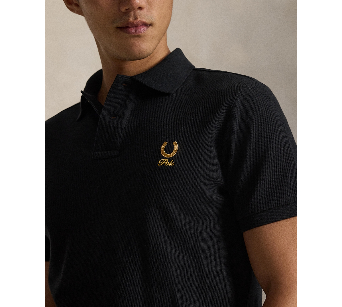 Polo Ralph Lauren Men's Short-Sleeve Horseshoe Graphic Shirt
