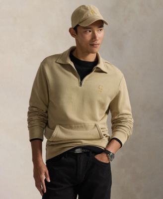Men's Long-Sleeve Collared Sweatshirt