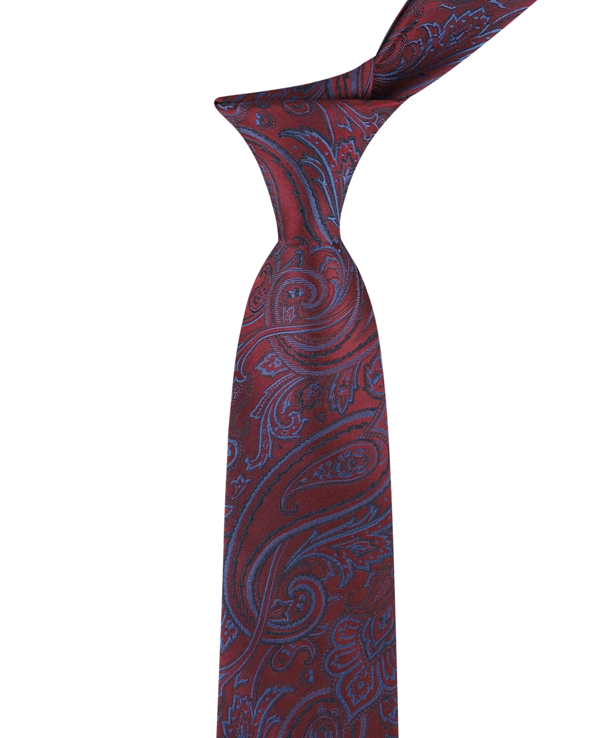 Tommy Hilfiger Men's Silky Paisley Pattern Classic Tie