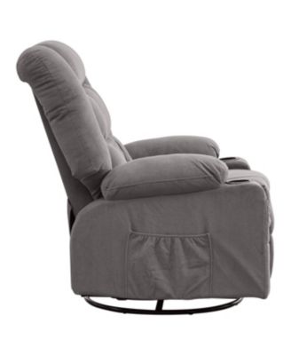 Streamdale Kneading Massage Rocker Recliner Chair with Heat, USB Port, 2 Cup Holders