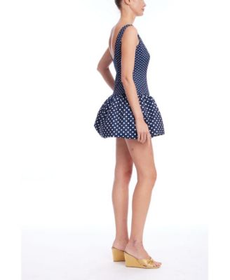Women's Iyla Polka Dot Fit and Flare Mini Dress