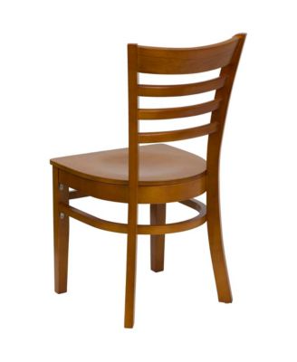 Ladder Back Wooden Restaurant Dining Chair