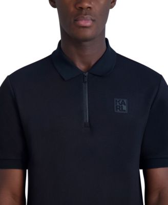 Men's Performance Solid Cuff Polo Shirt