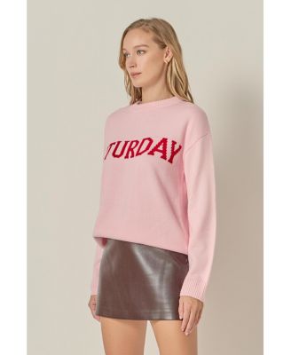 Women's Week Motif Sweater