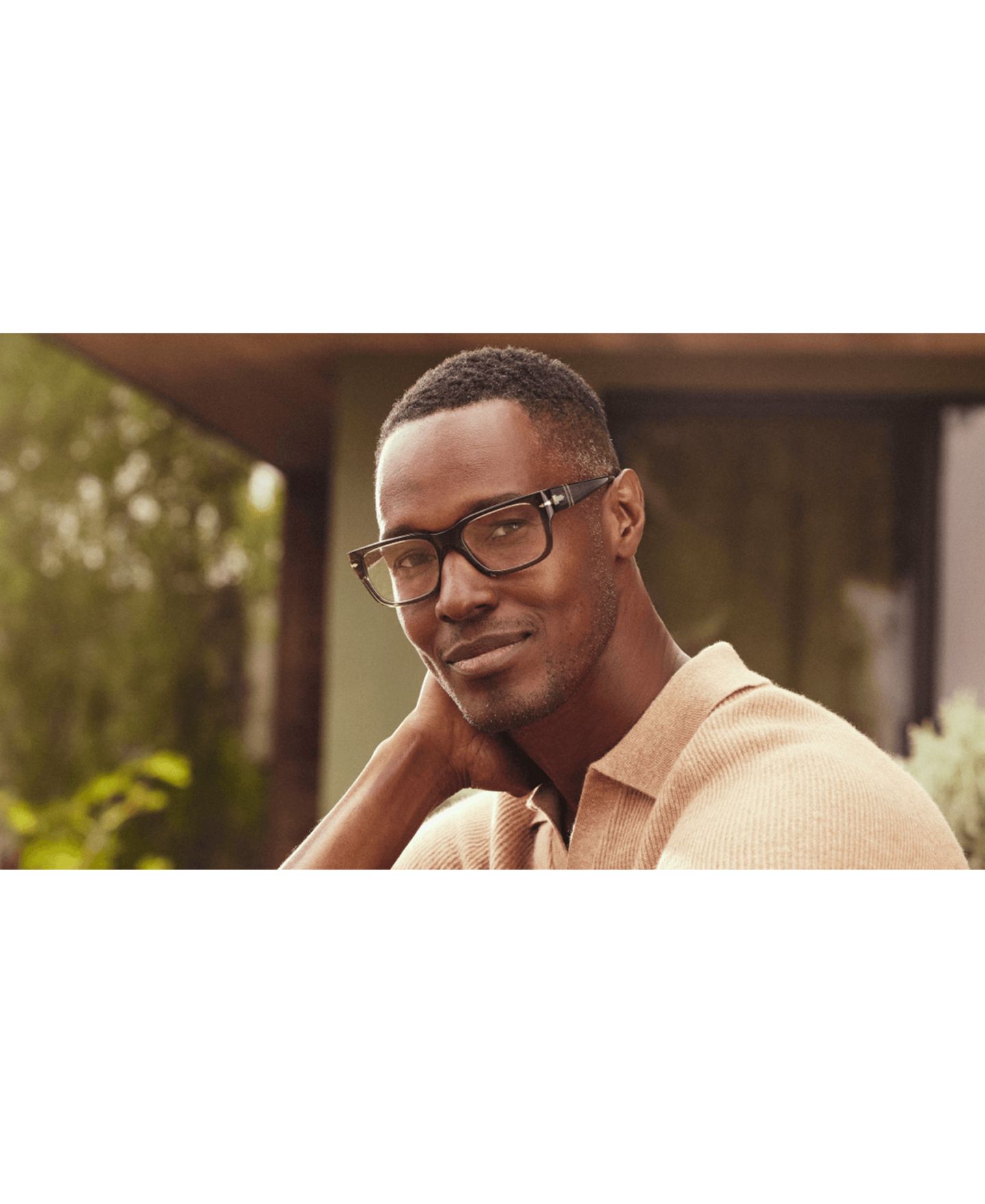 Мужские очки Persol Man Rectangle Plastic PO3315V Eyeglasses, цвет: Прозрачный серо-коричневый серый — фото 7
