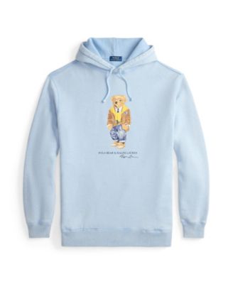 Men's Big & Tall Bear Graphic Long-Sleeve Hoodie