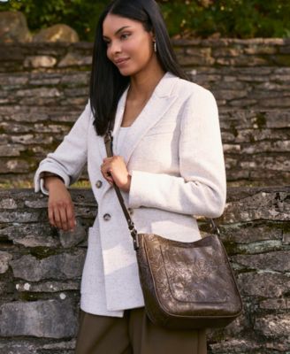 Emeline Leather Crossbody Bag, Created for Macy's