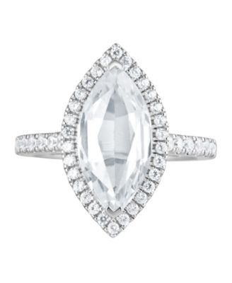 Certified Lab Grown White Diamond Solitaire Ring (4-1/2 ct. t.w.) in 14k White Gold