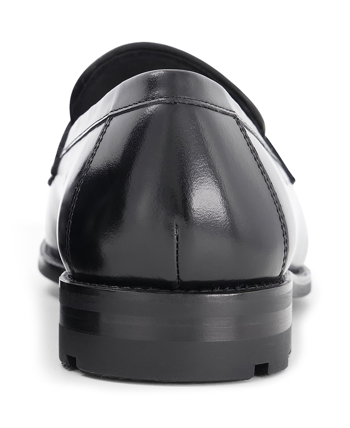 Мужские туфли Anthony Veer Mercer Slip-On Leather Penny, цвет: Чёрный — фото 3