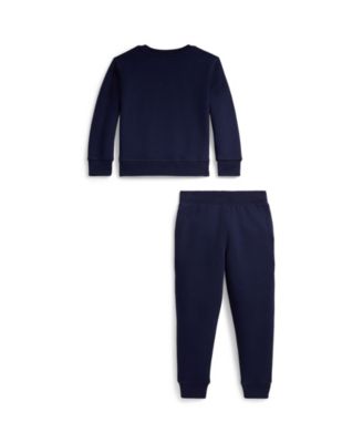 Boys' 2-4 Triple-Pony Fleece Sweatshirt and Pants, 2-Piece Set