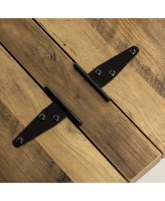 Farmhouse Table with Storage, Large Square Table