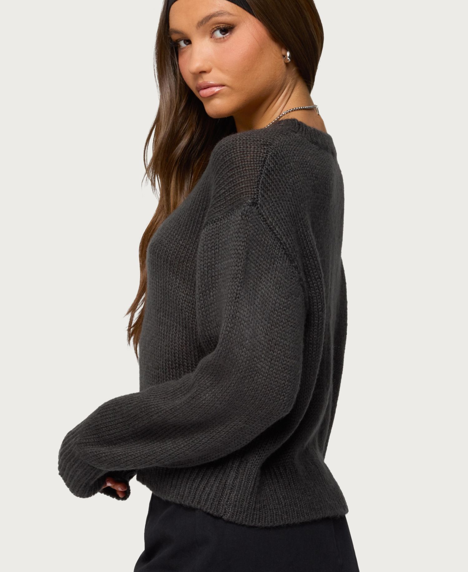 Womens Kyrah Oversized Knit Sweater