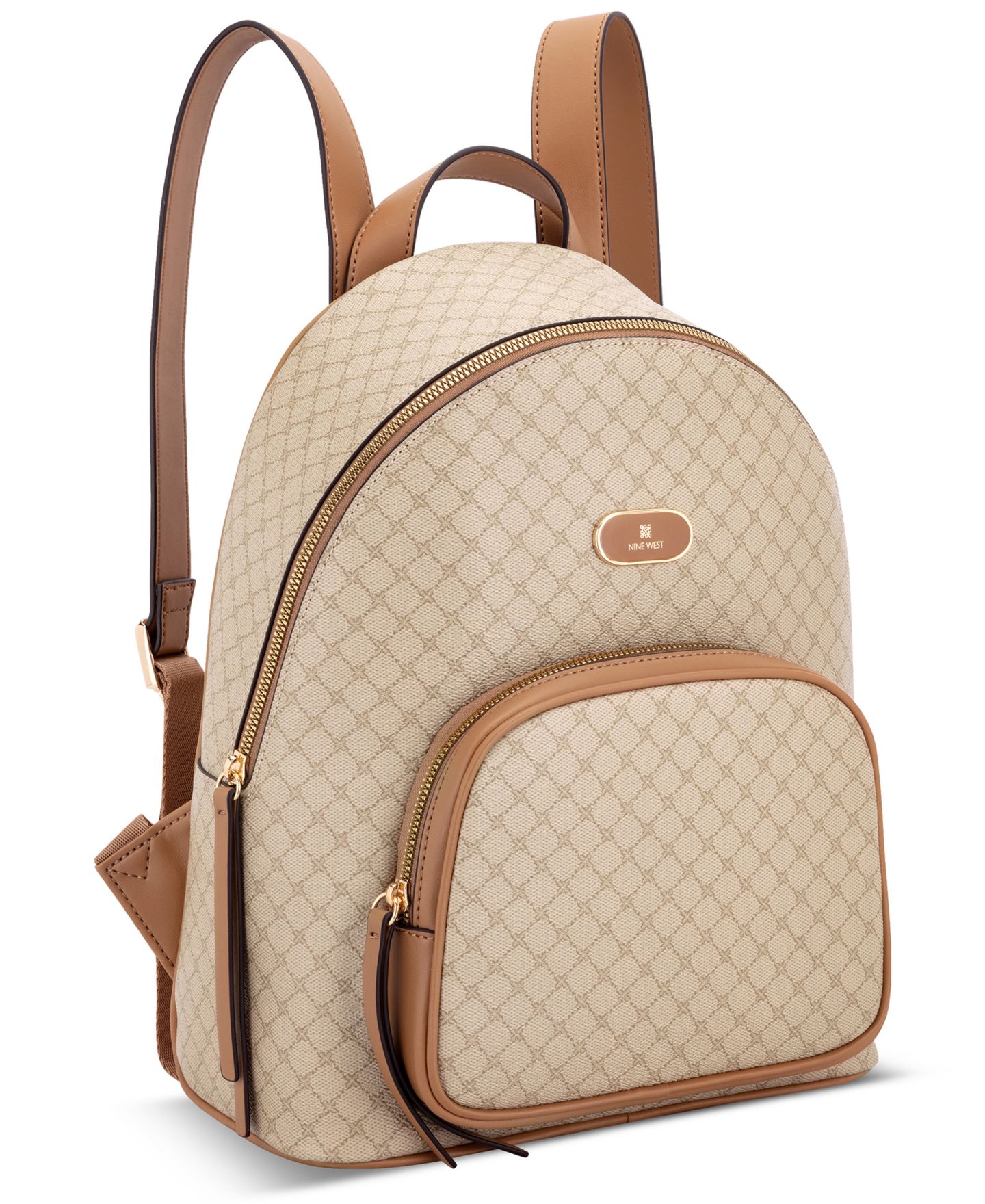 Рюкзак Nine West Tahera Small, цвет: Хаки тёмный верблюжий — фото 3