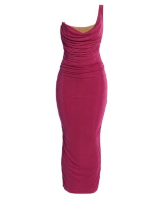 Women's Slinky Krishna One Shoulder Maxi Dress