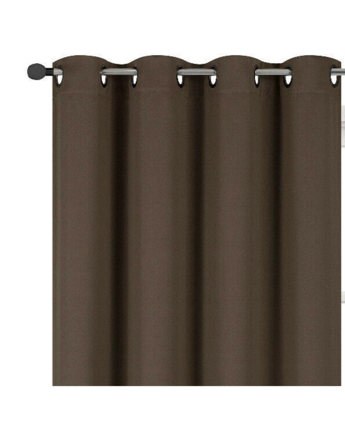 Kate Aurora 100% Thermal Blackout Bath & Kitchen Window Curtains - 50 in. W x 45 L, Teal