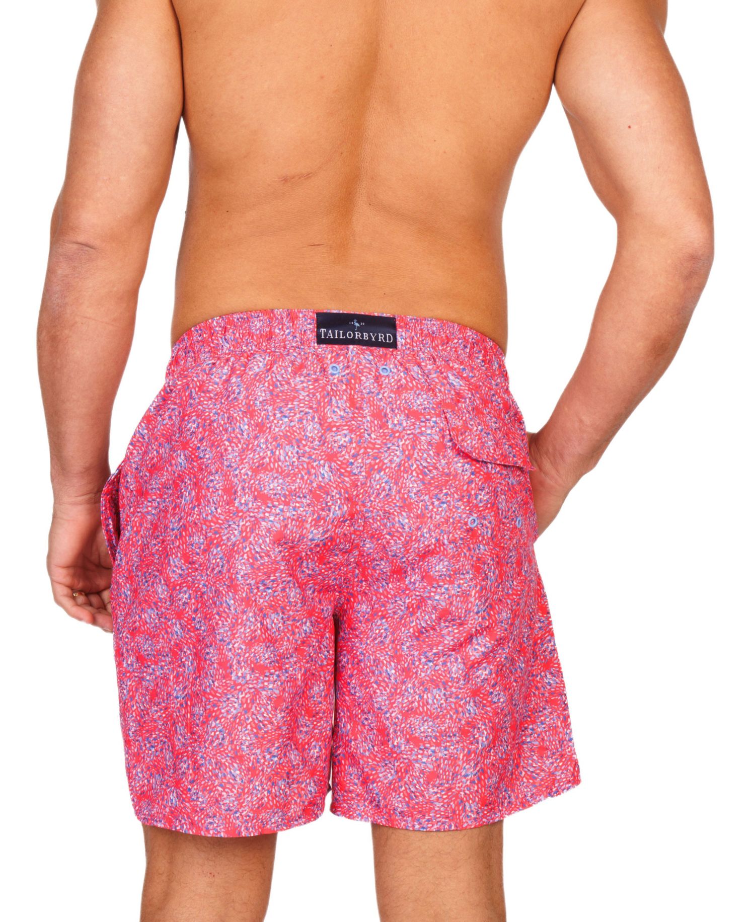 Men's Multi Abstract Swim Shorts.