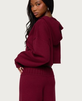 Women's Russell Knit Hooded Cardigan