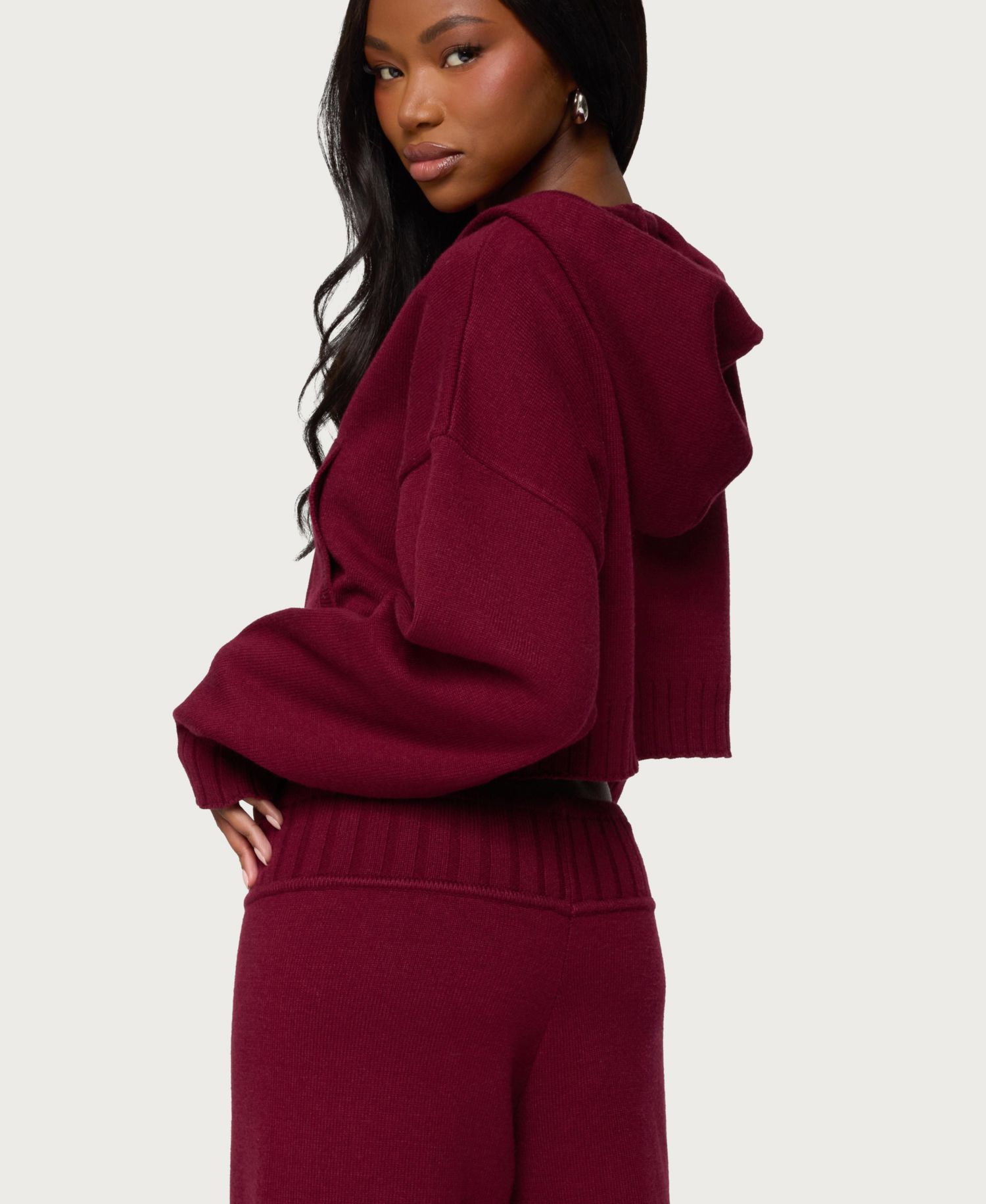 Women's Russell Knit Hooded Cardigan