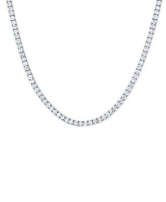 Diamond Tennis Necklace (12 ct. t.w.) in 14k White Gold