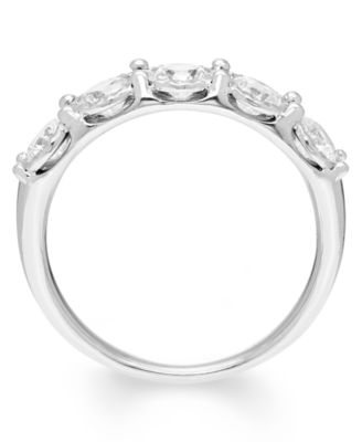 Diamond Band Ring (1 ct. t.w.) in 14k White Gold