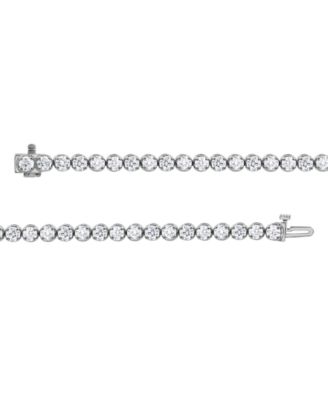 Diamond (8 ct. t.w.) Bracelet in 14k White Gold