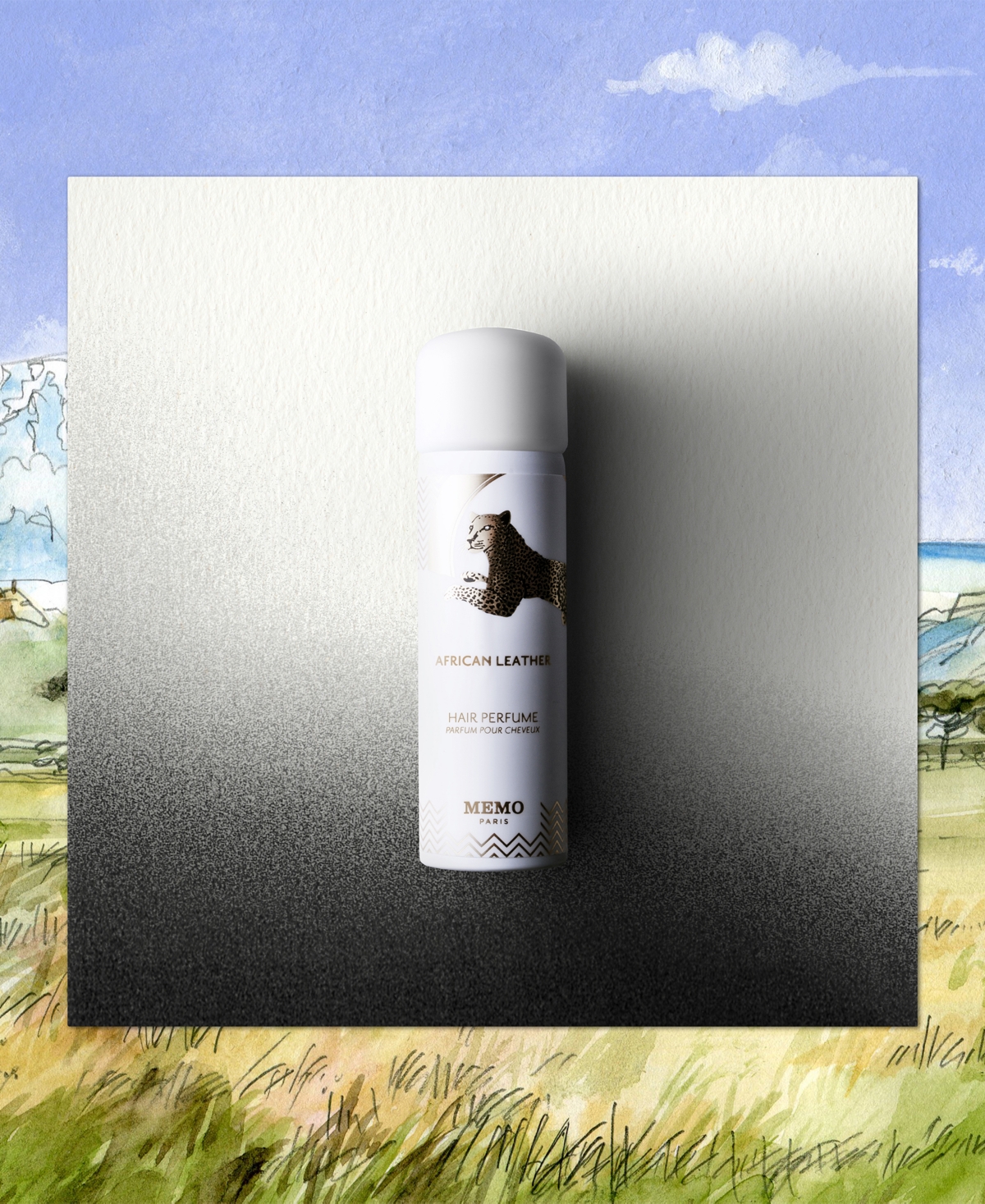 Memo Paris African Leather Hair Perfume, 2.7 oz.