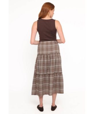 Women's Campbell Tiered Maxi Skirt