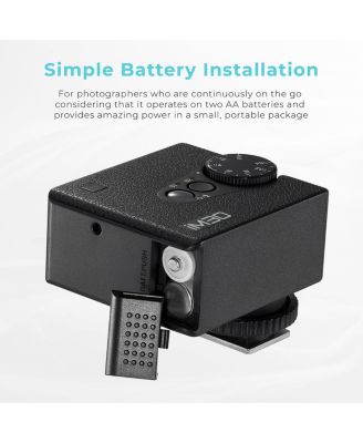 Sony ZV-E10 Mirrorless Camera with 16-50mm Lens, Black Bundle with Flashpoint iM30 Mini Flash for Camera, Memory Card, Shoulder Bag, Filter Kit