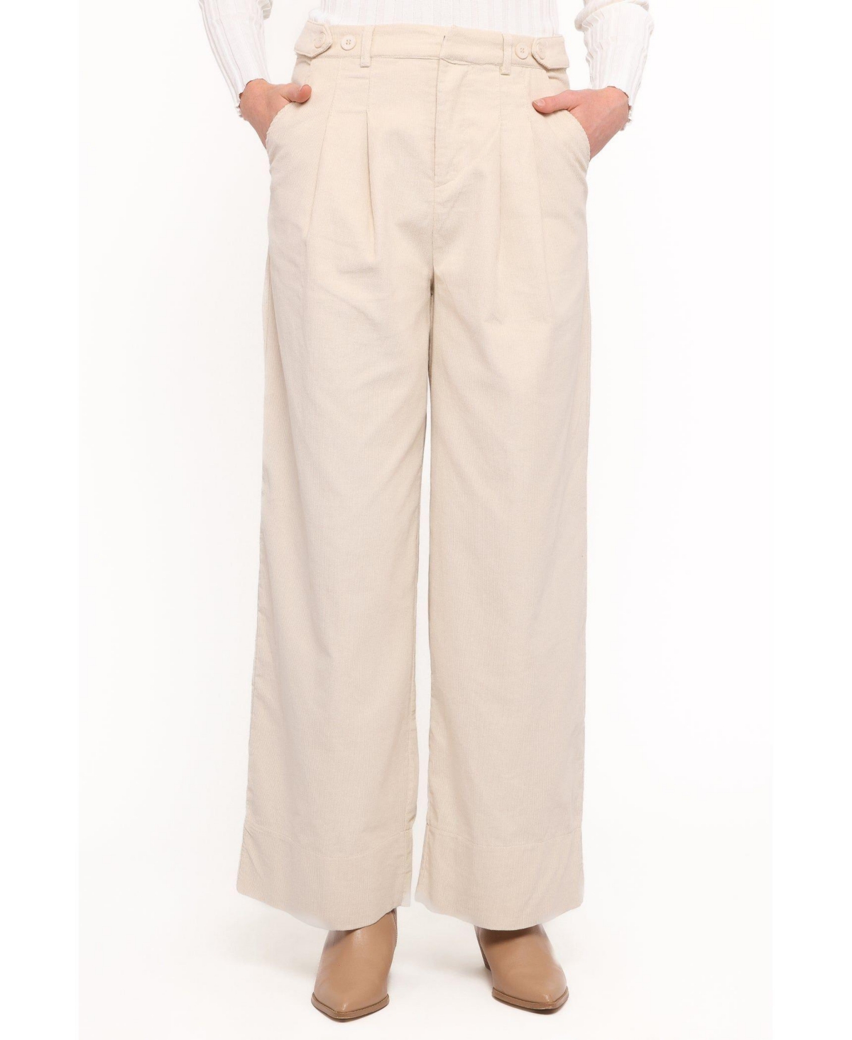 Petal and Pup Women's Faelan Wide Leg Cord Pants
