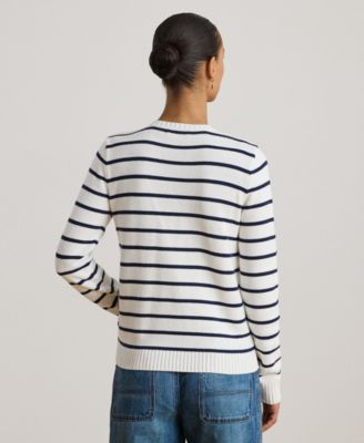Petite Striped Cardigan