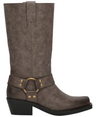 Women's Lorrie Harness Stacked Heel Boots