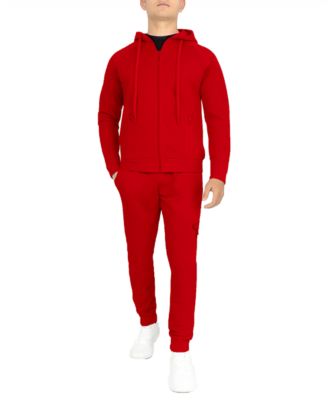 Men's Slim-Fit Tech Fleece Hoodie and Jogger Sweatpants, 2-Piece Set