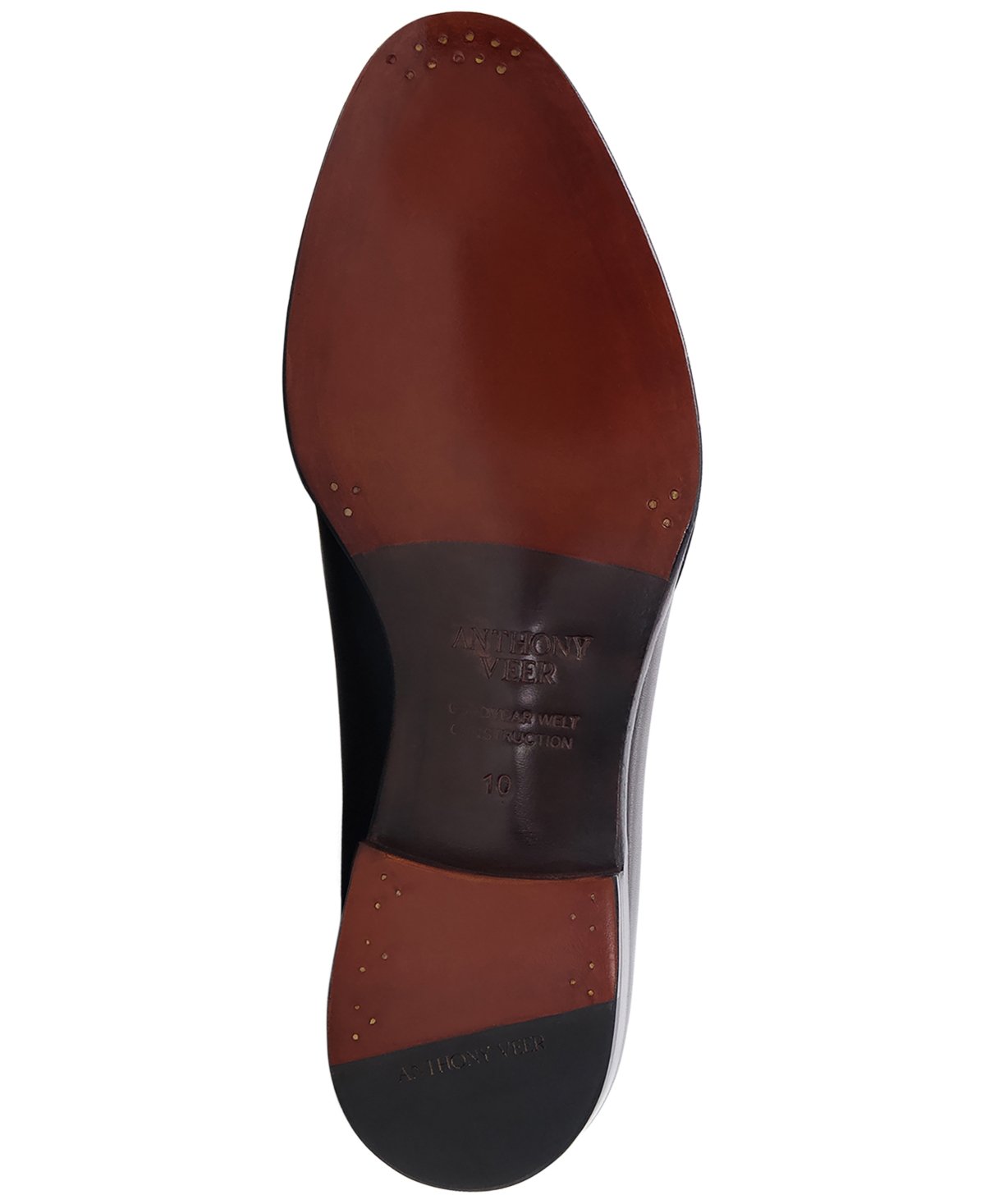 Anthony Veer Men's Sterling Round Toe Derby Shoes