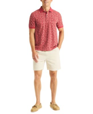 Men's Classic-Fit Printed Polo Shirt